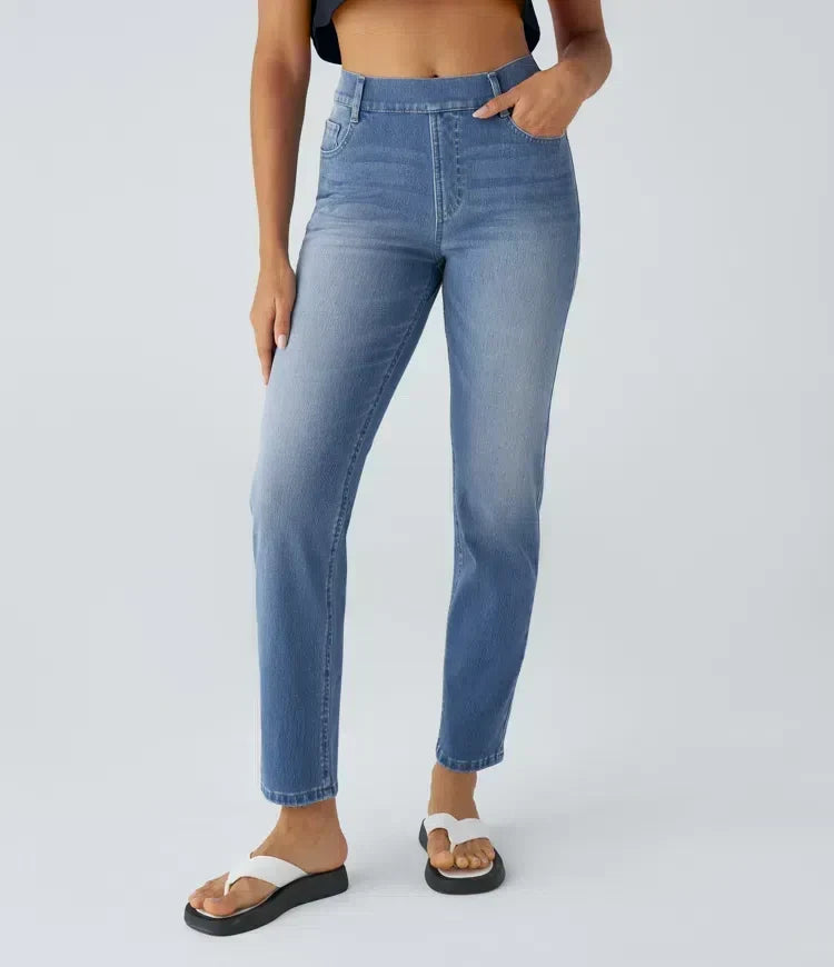 ComfortFit™ - Elastic and comfortable pants with high waist