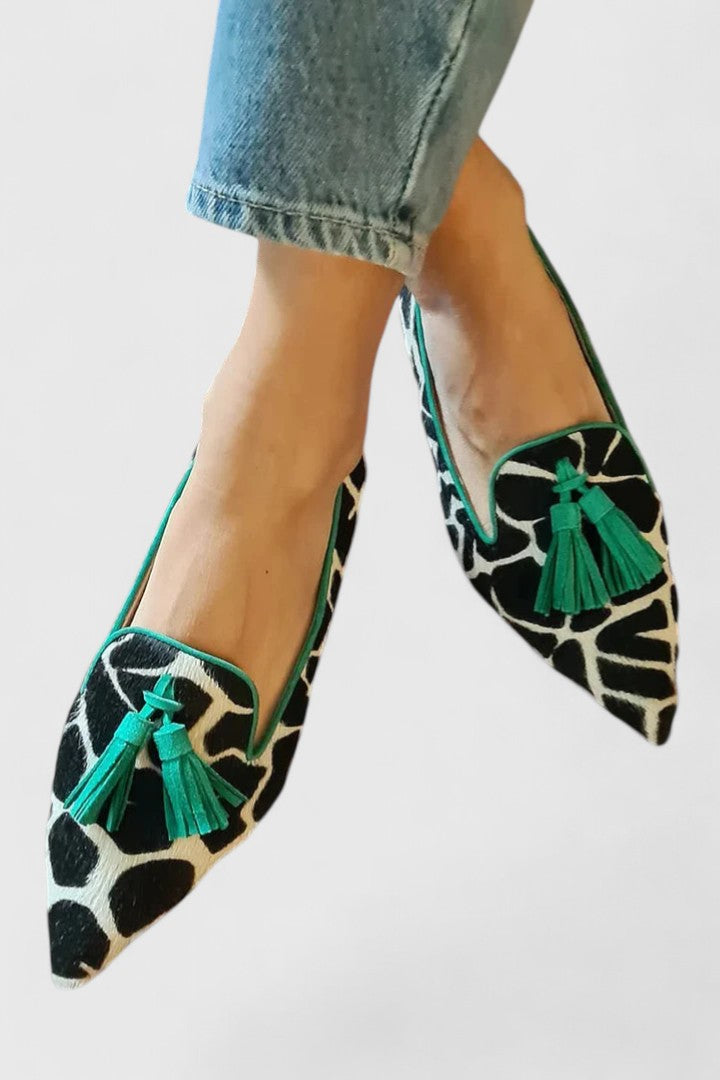 Dhreika™ | Tassel Detail Loafers