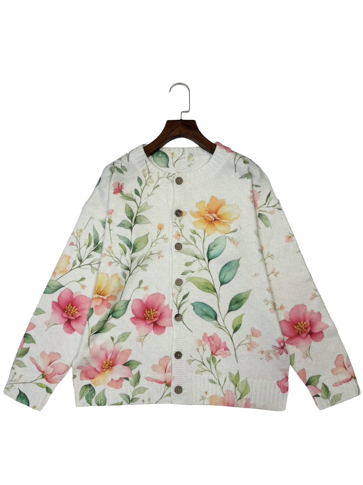 Lilia™ | Floral Button Cardigan