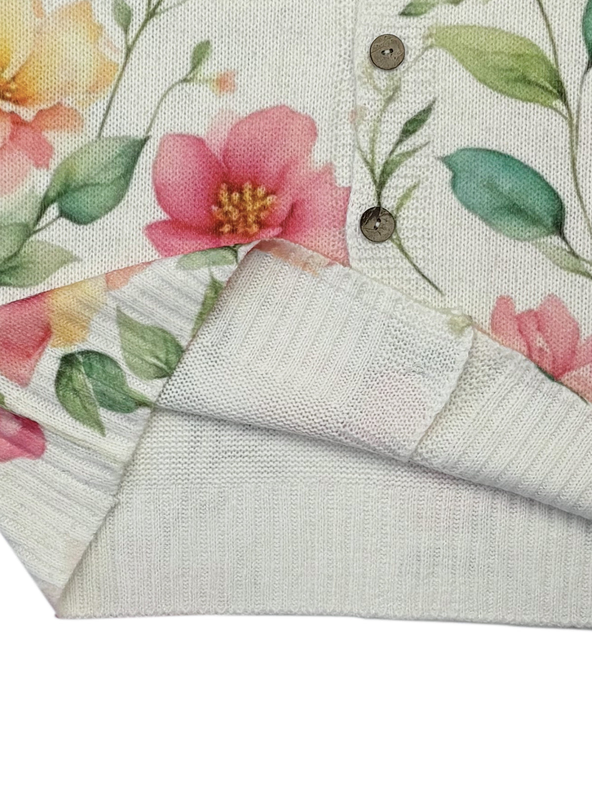 Lilia™ | Floral Button Cardigan