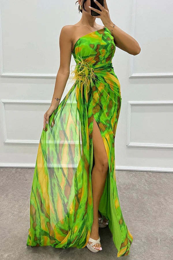 Mia™ | Vibrant Draped Dress