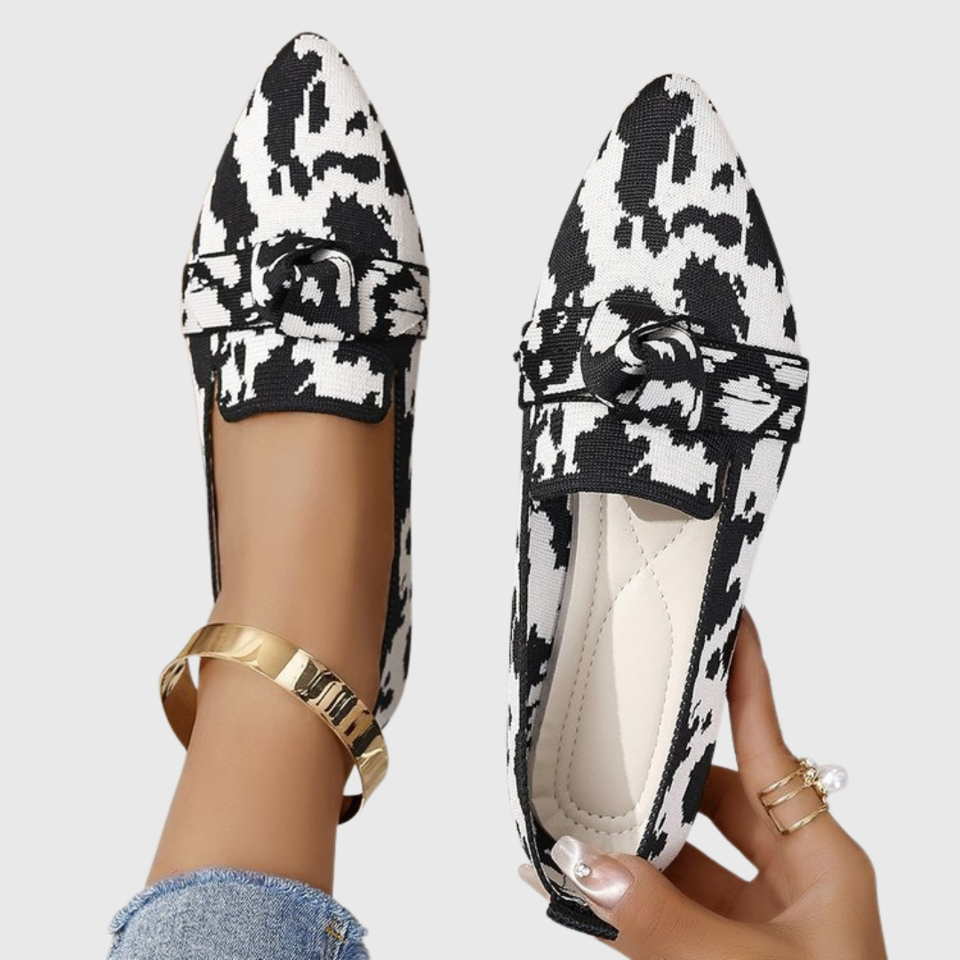 Mabel | Dalmatian Comfort Loafers