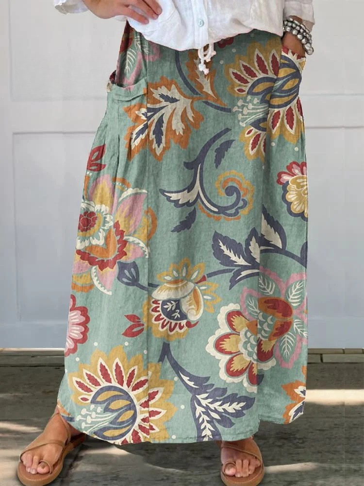 Meadow | Wildflower Pocket Skirt