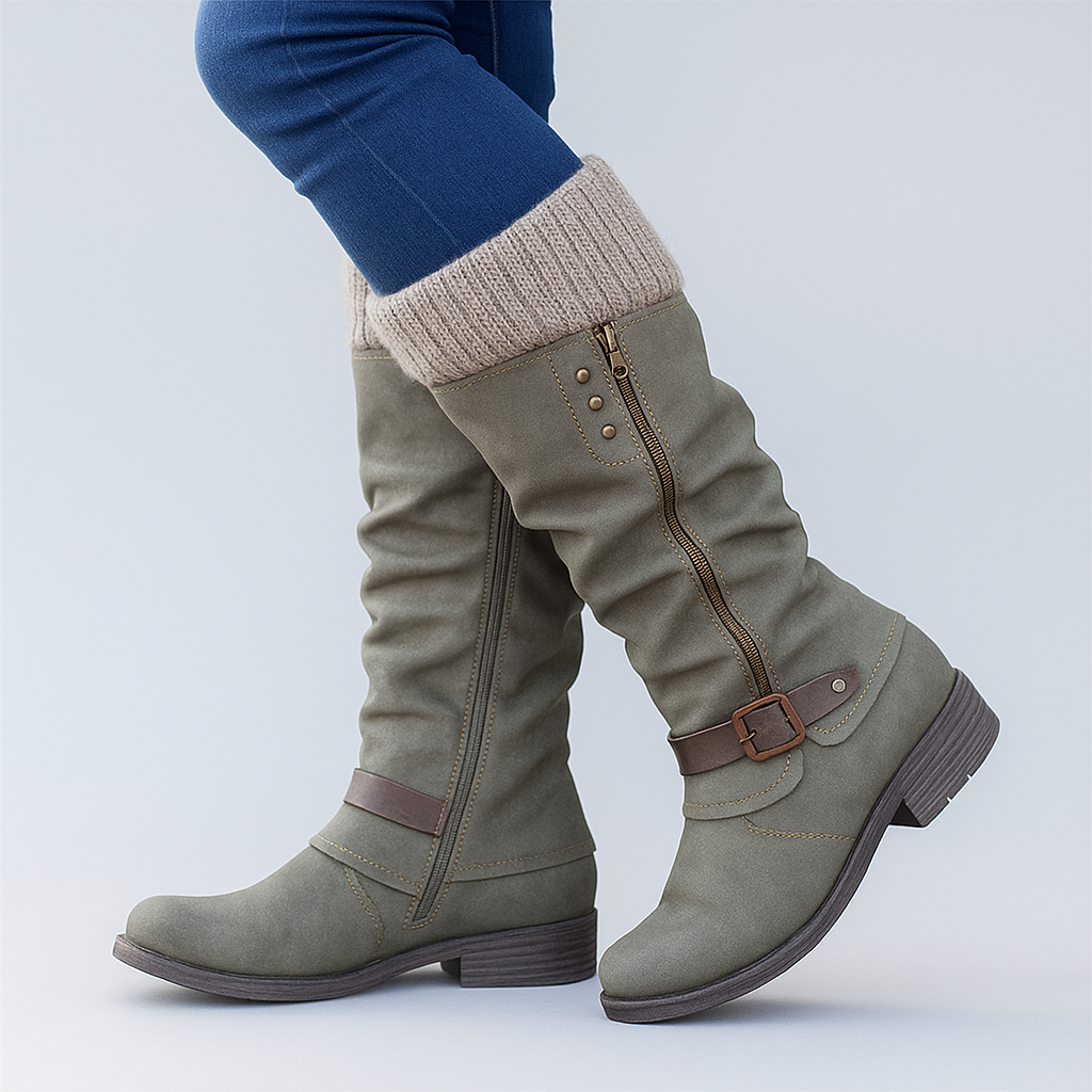 Bonnie™ | Buckle Detail Boots