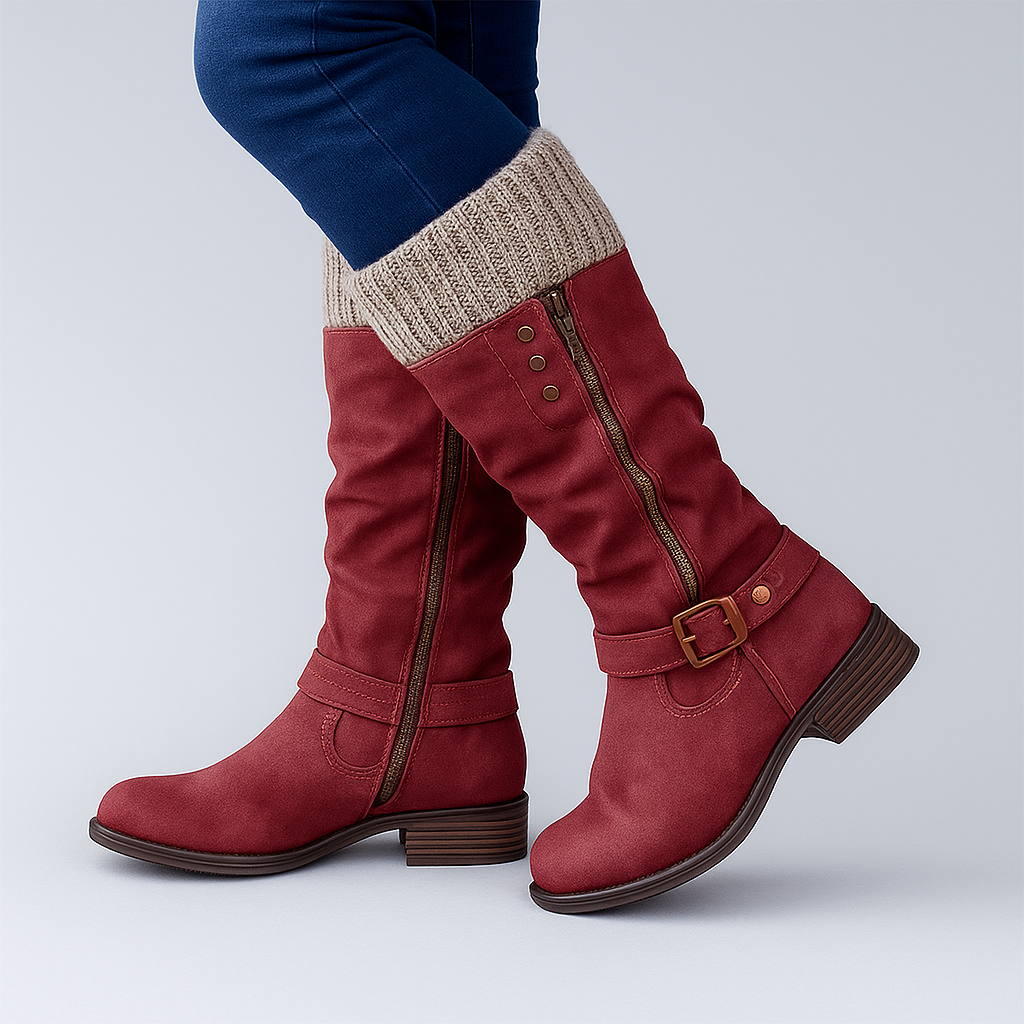 Bonnie™ | Buckle Detail Boots