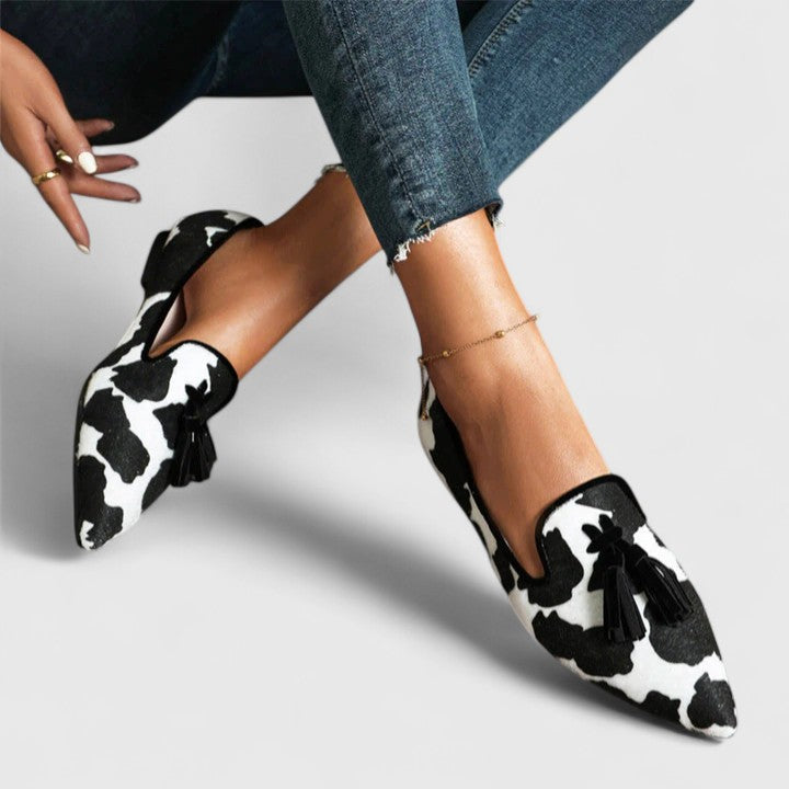 Dhreika™ | Tassel Detail Loafers