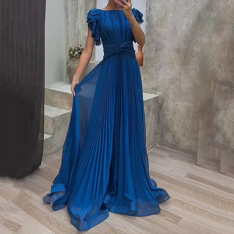Abigail™ | Pleated Evening Dress