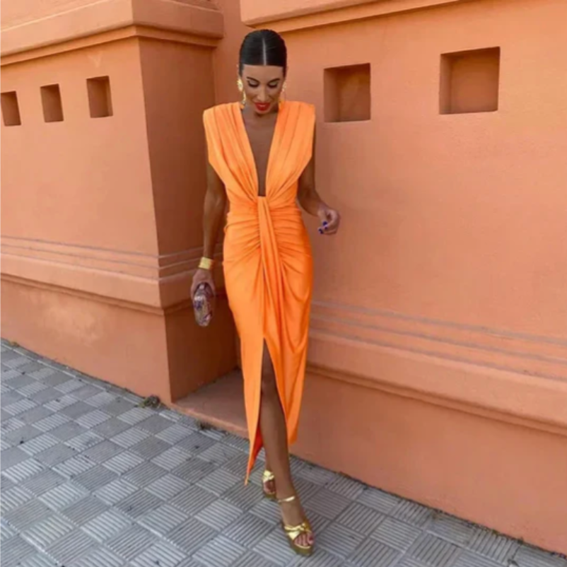 Sophia™ | Elegant Pleated Dress