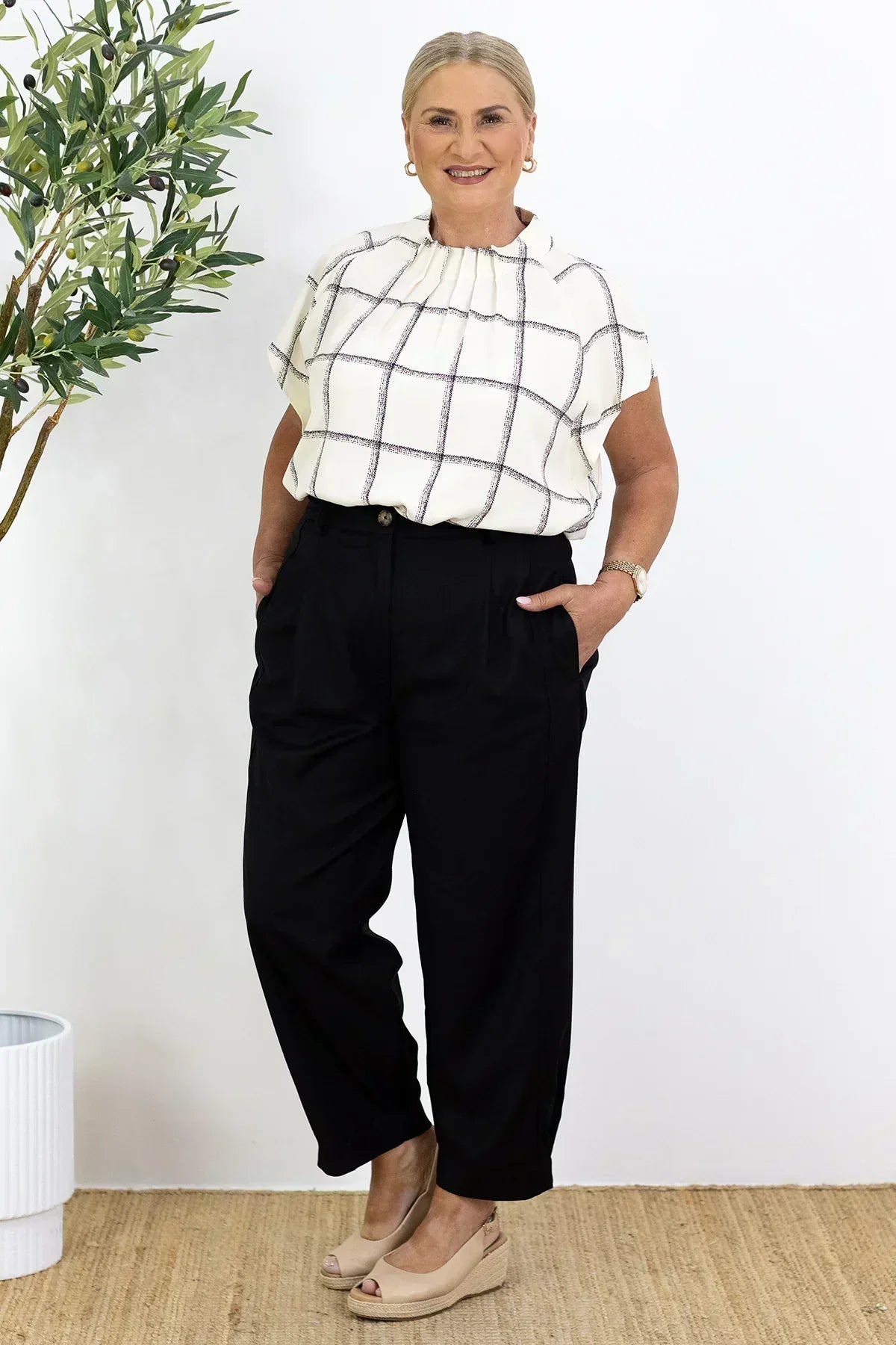 Joy | Tailored Breezy Trouser