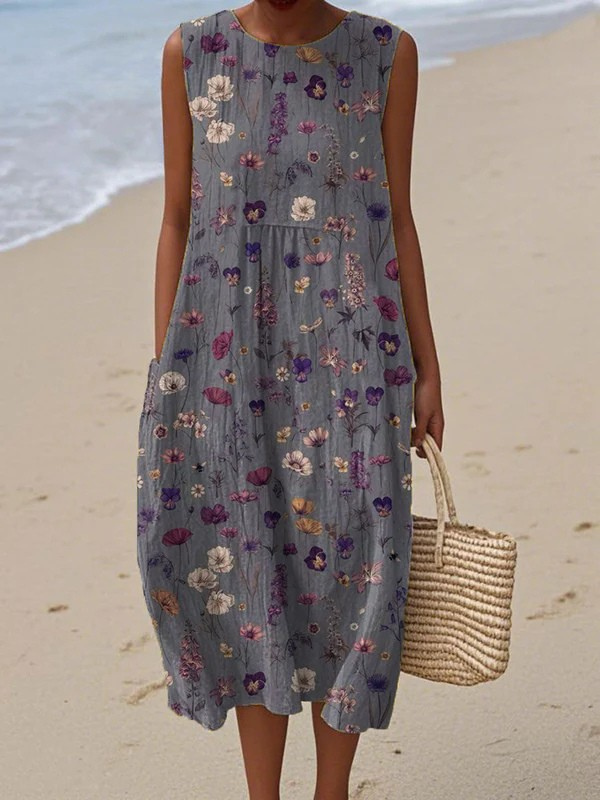 Gwen™ Floral Midi Dress
