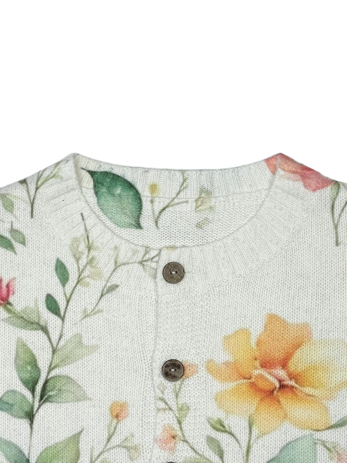 Lilia™ | Floral Button Cardigan