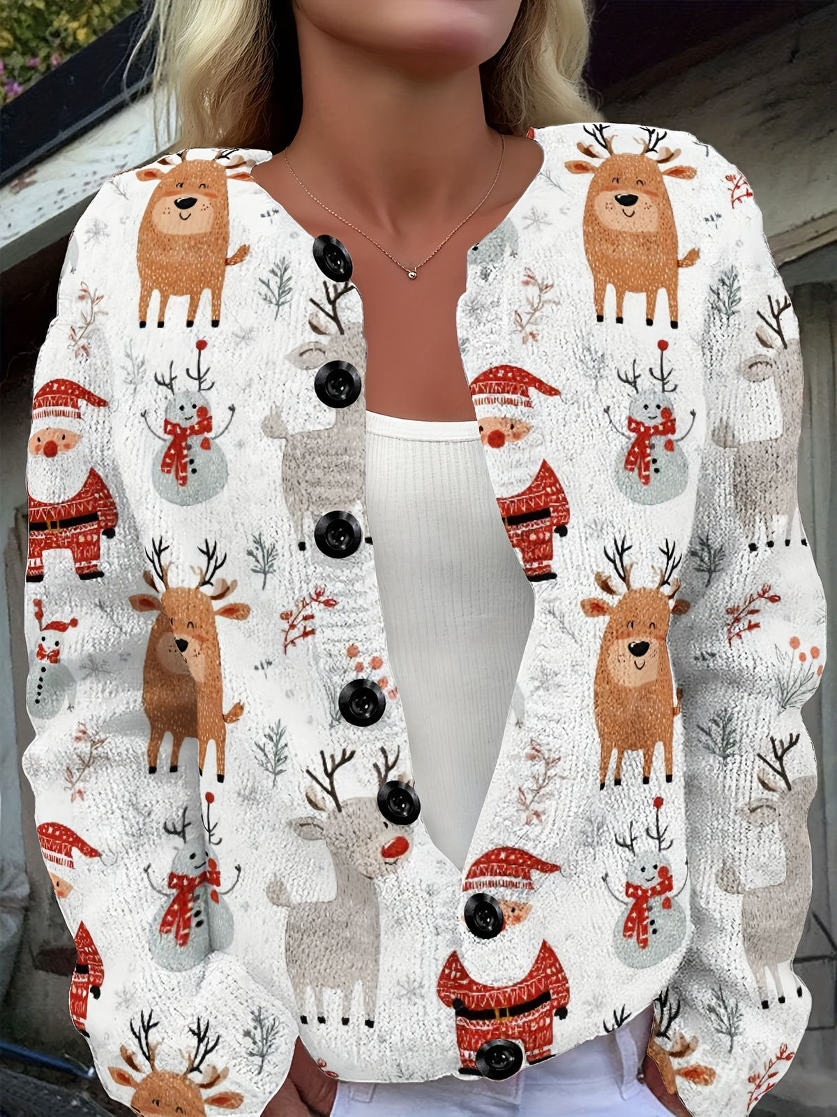 Winterly™ | Festive Snowman Sweater