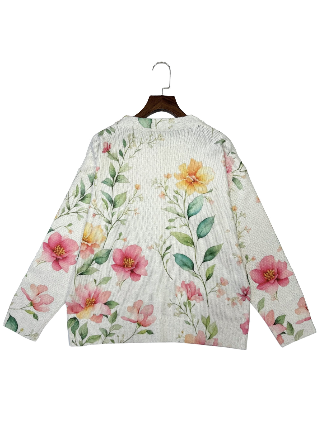 Lilia™ | Floral Button Cardigan