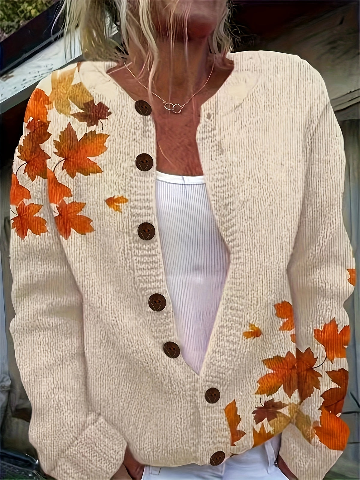 Autumn™ | Maple Leaf Cardigan